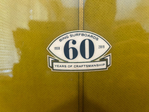 (超希少)bing サーフボード 60th限定モデル　6‘8’‘(値段交渉可)