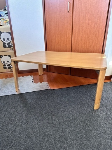 【17日までの引取です！】カインズ 高さが変えられるテーブル 中古