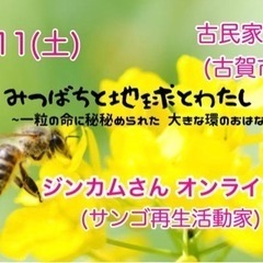 上映＆お話会『みつばちと地球とわたし』
