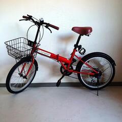 ✨✨新品✨SHIMANO ６段変速✨持ち運べる折りたたみ自転車✨