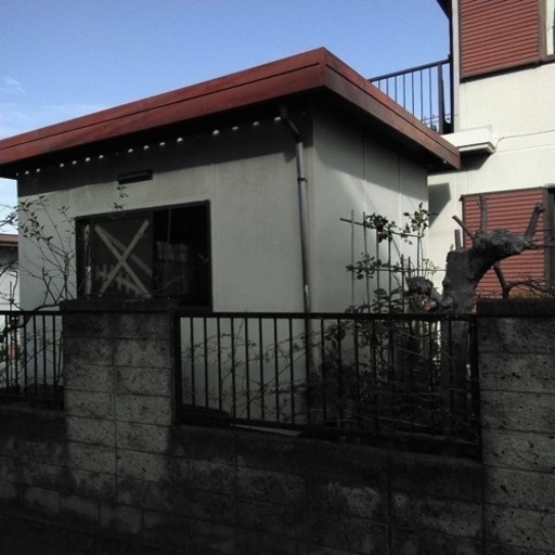 倉庫　物置　離れ　コンテナ　2個セット