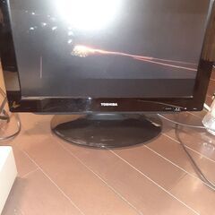 本日限りです！TOSHIBA　REGZA19インチテレビとTOS...