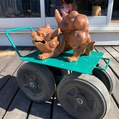 【ガーデニング】腰掛け台車の画像
