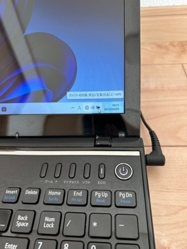 【値引不可】NEC ノートパソコン LaVie S LS150/N 黒(数十秒で起動)