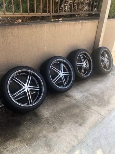 中古　245/45 19 4本　アルファード　ヴェルファイア　エルグランド　など