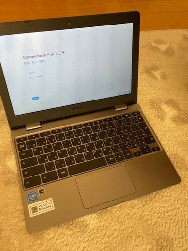 ノートパソコン　タブレットASUS Chrome Book