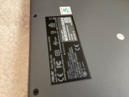 ノートパソコン　タブレットASUS Chrome Book