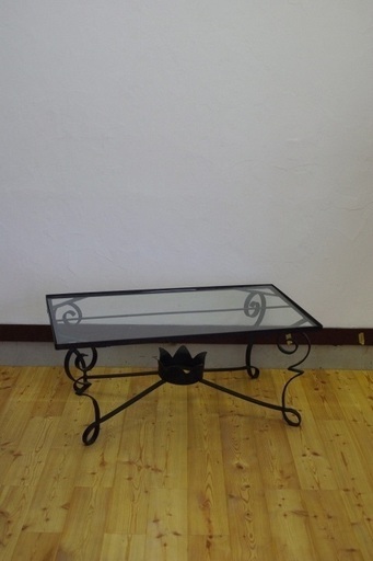 値下げしました！フランス製　鍛鉄　アンティーク　アイアンローテーブル