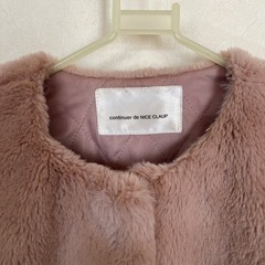 取引完了、NICE CLAUP エコファーブルゾンの画像