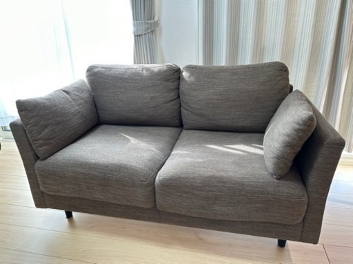 【お譲り者様決定】ニトリ2人用ソファ（定価41,900円）【約2年使用】