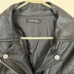 3月までです。エコレザーライダースジャケットＬＬサイズの画像