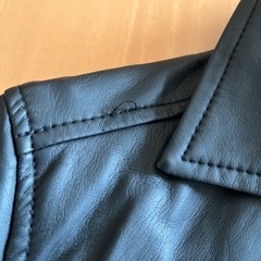 3月までです。エコレザーライダースジャケットＬＬサイズの画像
