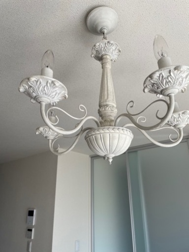 ローラアシュレイ　シャンデリア　美品　4/14まで