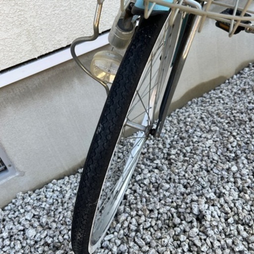 自転車　女の子　24インチ　鍵付き
