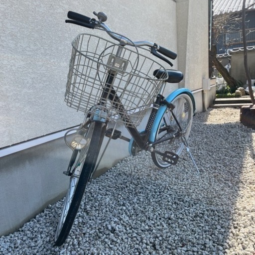 自転車　女の子　24インチ　鍵付き
