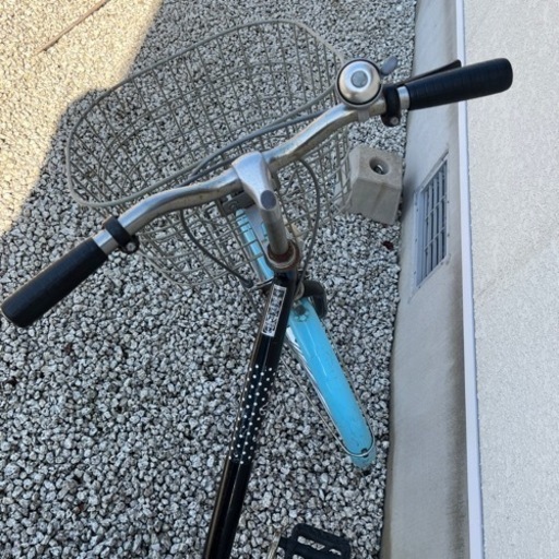 自転車　女の子　24インチ　鍵付き