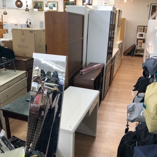 ライティングデスク シギヤマ家具 グレイン ホワイト 【トレファク上 