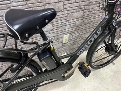 新生活応援SALE  23区配達無料　新基準 ブリヂストン ステップクルーズ　8Ah リチウム 電動自転車 中古　BS 97