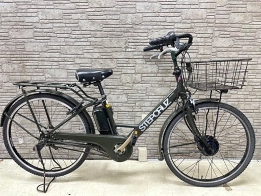 新生活応援SALE  23区配達無料　新基準 ブリヂストン ステップクルーズ　8Ah リチウム 電動自転車 中古　BS 97