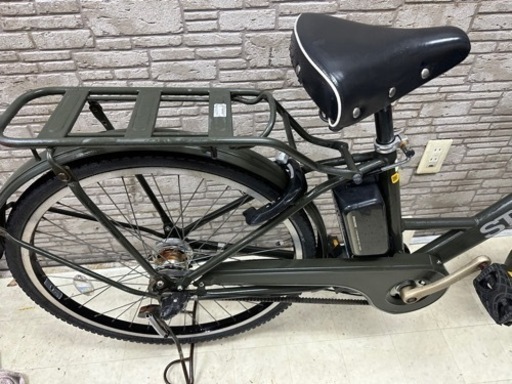 新生活応援SALE  23区配達無料　新基準 ブリヂストン ステップクルーズ　8Ah リチウム 電動自転車 中古　BS 97