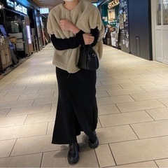 mystic ボアベストの画像