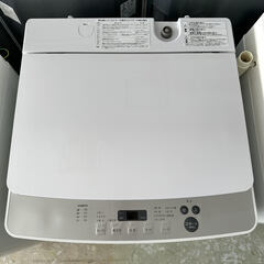 新生活SALE　ツインバード 全自動洗濯機 KWM-EC55W 2019年製　　リサイクルショップ宮崎屋住吉店　23.2.11　ｙの画像