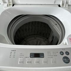 新生活SALE　ツインバード 全自動洗濯機 KWM-EC55W 2019年製　　リサイクルショップ宮崎屋住吉店　23.2.11　ｙの画像