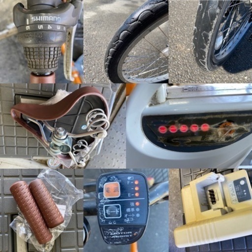 ☆パナソニック折りたたみ電動アシスト自転車☆シート・グリップなど新品交換^_^ グイグイ走ります☆ ☆パナソニック折りたたみ電動アシスト自転車☆シート・グリップなど