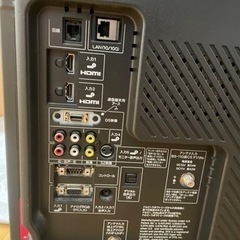 AQUOS40型Blu-ray内蔵ジャンクの画像