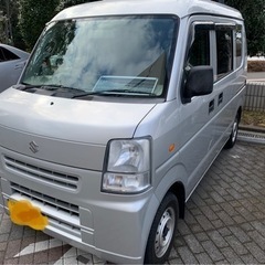 中古　エブリイ　シルバー　2WD  da64v AT 車検1年以上付き
