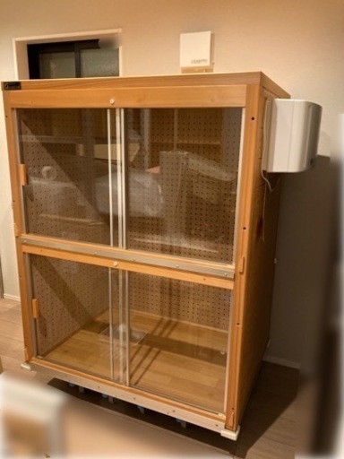 中古　防音ケージ　猫、鳥、小動物用　売ります！