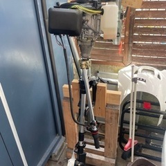 4スト　2馬力船外機　ミニボート　ゴムボートなどに