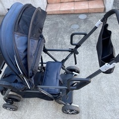 カトージ(KATOJI) ベビーカー 二人でゴー（ネイビー）の画像