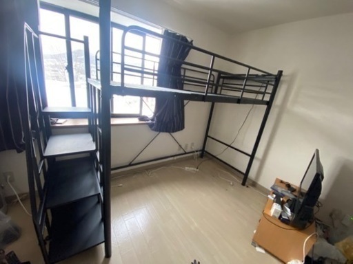 階段付き　ロフトベッド　早い者勝ち