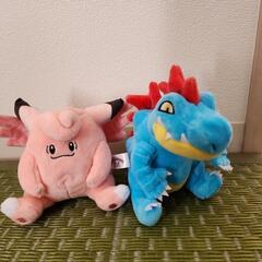 ポケモンぬいぐるみ    ピッピ  オーダイル