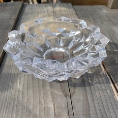 【昭和レトロ】ガラス製灰皿