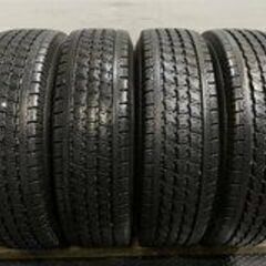 TOYO DELVEX 934 195/80R15 107/105L LT 15インチ スタッドレス 4本 2018年製 バリ溝 ハイエース キャラバン等　(TG895)クレジットカード QRコード決済可能