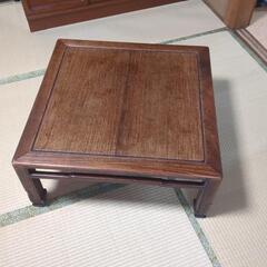 【無料】和風木製テーブル【取りに来てくれる人限定】