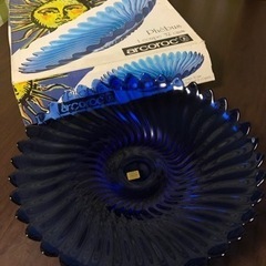 ガラスの大皿（未使用品）