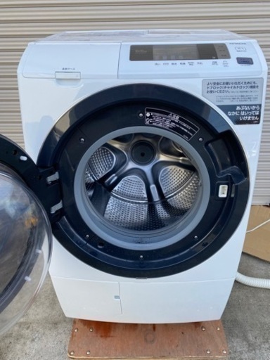 日立　ドラム　洗濯乾燥機　BD-SG100CL  2019年製●AA02W016