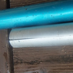 ウインドサーフィン　分割式アルミマストの画像