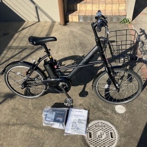 ほぼ新品！　パナソニック　リアルストリームミニ　黒　22年3月購入　ほとんど乗った形跡がありません