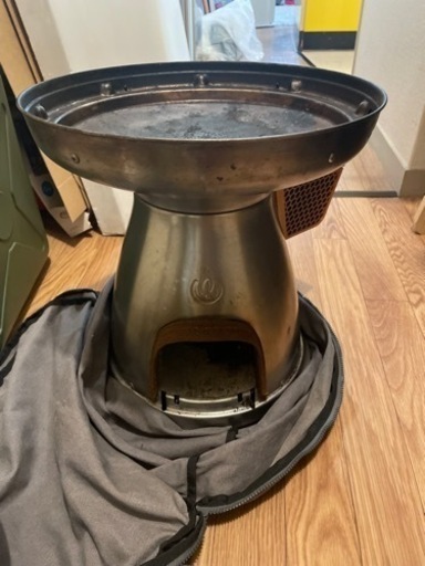 BioLite firepitとpizzadome base camp 廃盤品 焚き火台　グリル　セット