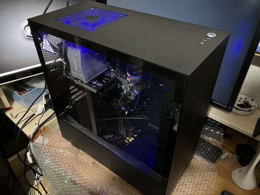 自作ゲーミング　ケース超美品　ライトゲーミング
