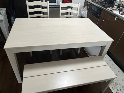 【値下げ！！】テーブル＋イスのセット