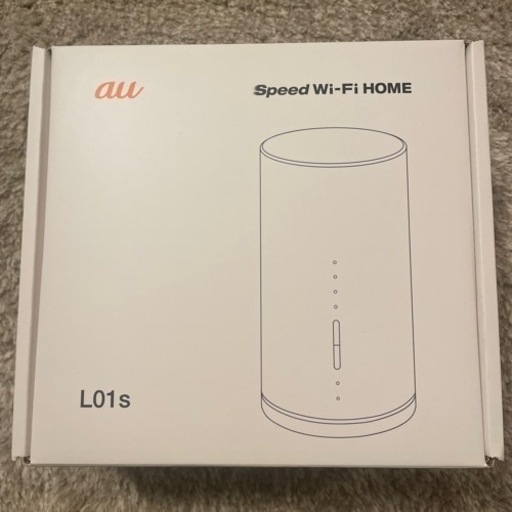 周辺機器 au Speed Wi-Fi HOME WHITE L01s