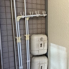 ★セキスイ★ ステンレスものほし台ブロー台付き