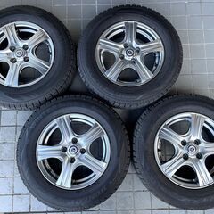 タイヤ新同★普通車用スタッドレスセット★185/70R14★9.8分山★ノート、イプサム、カローラ、シビック、フリード等に