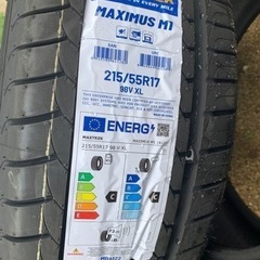 サマータイヤホイールセット＋新品タイヤ2本 プジョー508純正17インチの画像