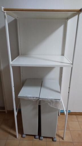 tower 　山崎実業　ゴミ箱上　ラック